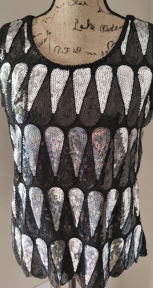 Love J Sequin Tank size Large